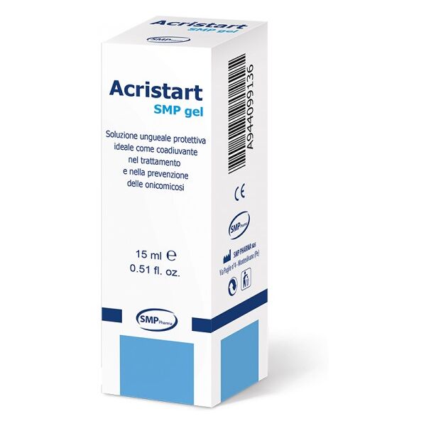 smp pharma sas acristart smp gel 15ml - trattamento cutaneo di qualità - gel per la cura della pelle