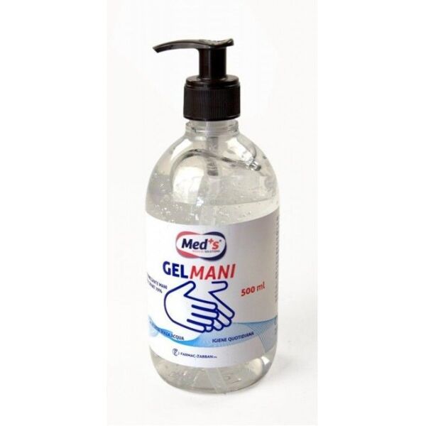 farmac-zabban spa med's gel mani igienizzante detergente antibattericio 500ml