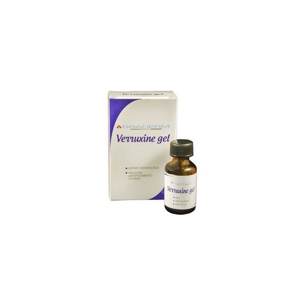 braderm di braccilli braderm verruxine gel 15ml