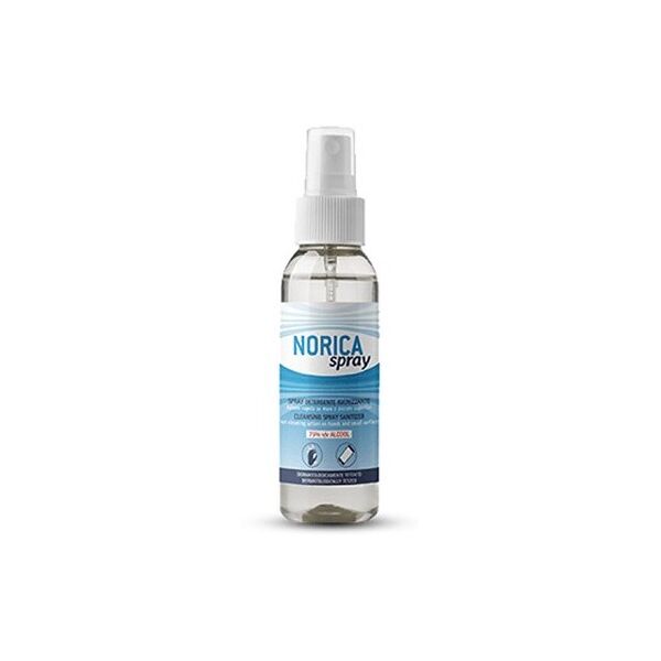 polifarma benessere norica spray - igienizzante detergente per mani e piccole superfici 100 ml