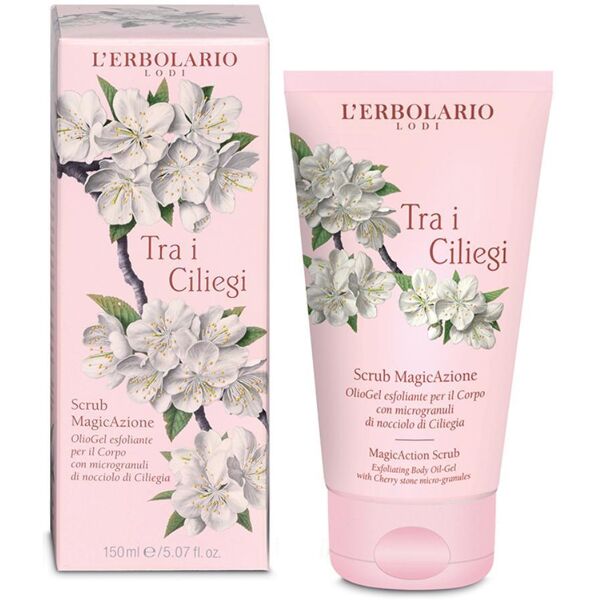 l'erbolario srl l'erbolario - tra i ciliegi scrub magicazione confezione 150 ml