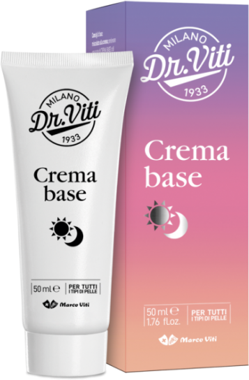 marco viti farmaceutici spa crema base 50ml - idratante per la pelle delicata - prodotti per la cura della pelle