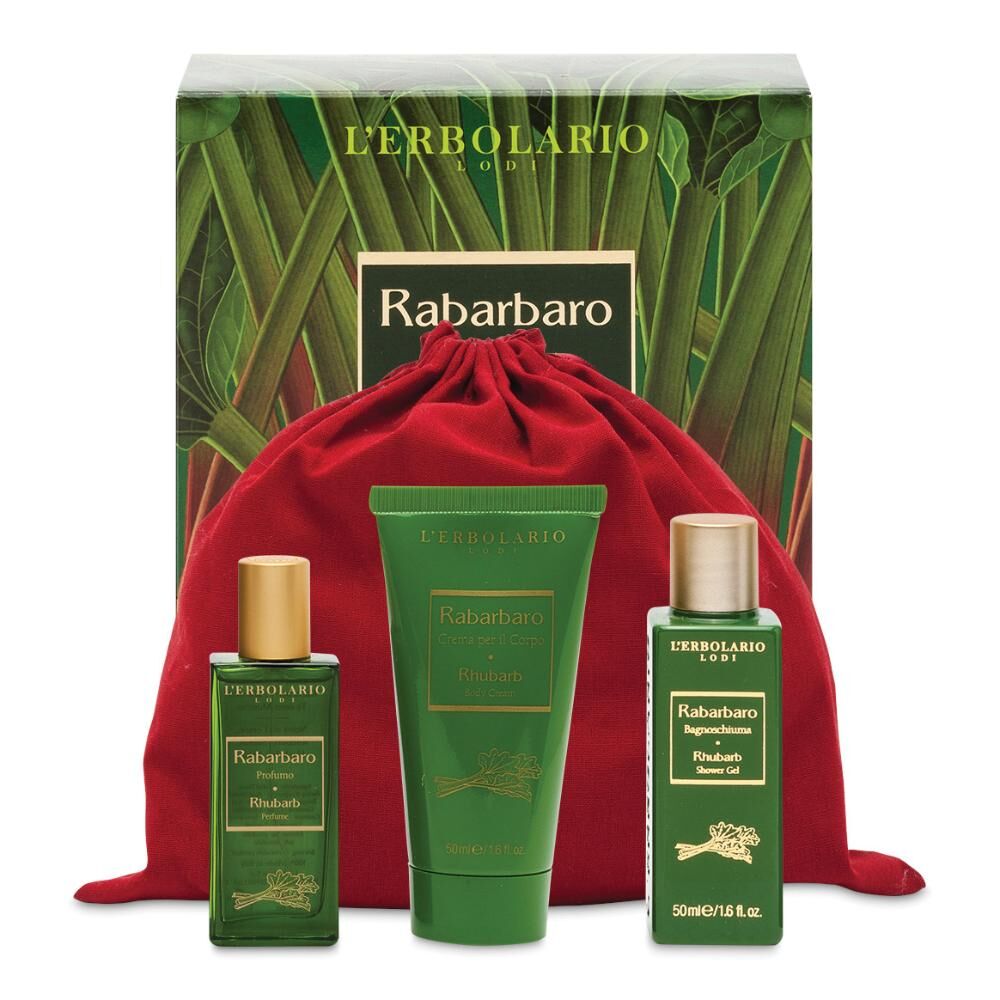 l'erbolario srl rabarbaro beauty set