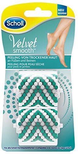 Scholls Dr. Scholl Velvet Refill Spazzola Esfoliante - Ricambio per una Pelle Vellutata