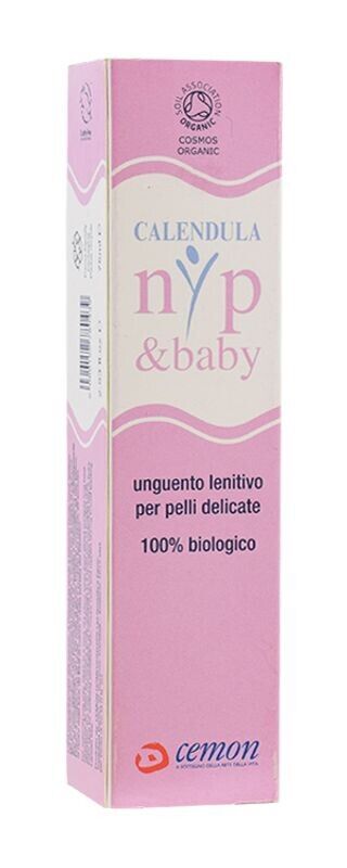 Cemon Srl Calendula - NYP&amp;Baby uguento lenitivo per pelli delicate 100% biologico 75 ml