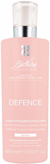 DEFENCE CREMA DETERGENTE STRUCCANTE BIONIKE 400ML - Pulizia Efficace e Delicata per una Pelle Perfettamente Detersa