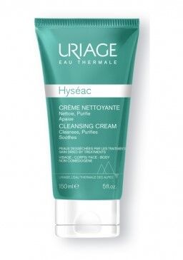 Uriage Hyséac - Crema Detergente 150ml, Detergente Viso per Pelle Grassa e Impura