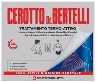 Kélemata Bertelli Cerotto Termo-Attivo 3 pezzi