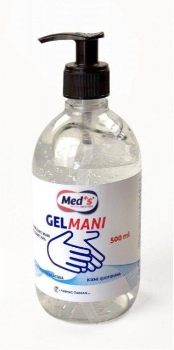 Farmac-Zabban Spa Med's Gel Mani Igienizzante Detergente Antibattericio 500ml