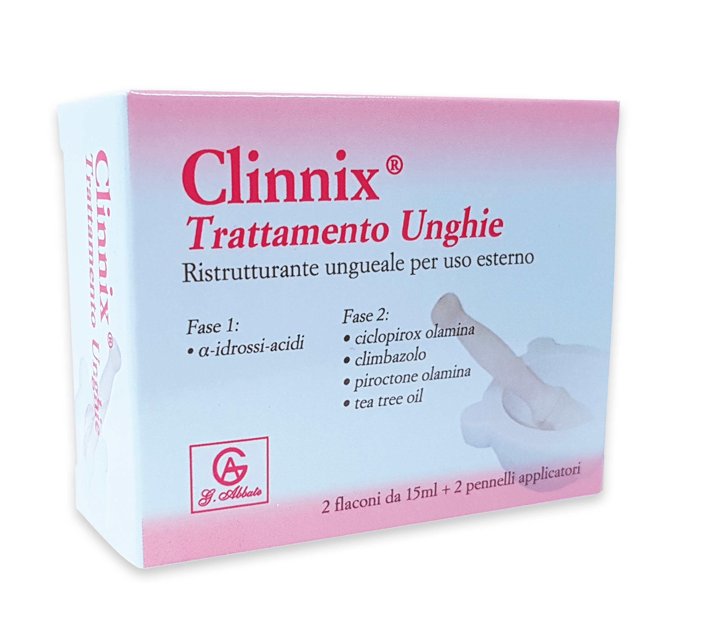 Abbate A&v Pharma Srl CLINNIX TRATTAMENTO UNGHIE 2X15ML