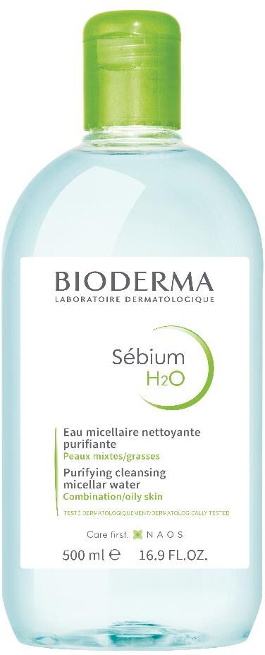 Bioderma Sébium H2O Acqua Micellare 500ml - Sébium H2O Acqua Micellare Pelli Miste e Grasse