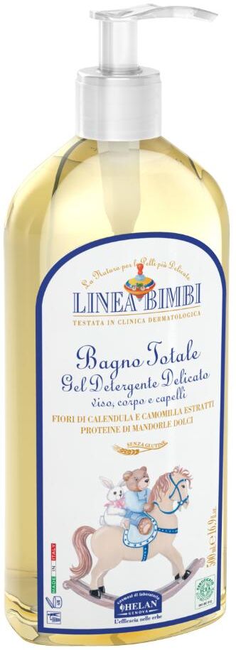 Helan Cosmesi Srl Helan Bimbi Bagno Totale 500ml - Detergente Delicato per Neonati