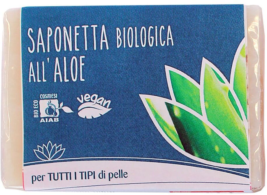 Biotobio Srl Baule Volante Saponetta Aloe Vera Biologico 65g