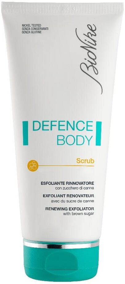 DEFENCE BODY SCRUB ESFOLIANTE RINNOVATORE BIONIKE 200ML - Esfoliazione Delicata per una Pelle Rinnovata