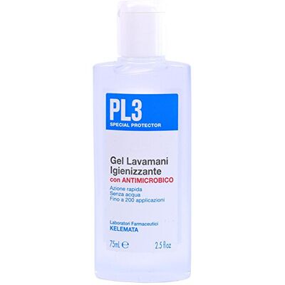 Kélemata PL3 Gel Lavamani Igienizzante 75 ml - Gel Igienizzante Antimicrobico Kélemata PL3 Gel Lavamani Igienizzante 75 ml - Gel Igienizzante Antimicrobico