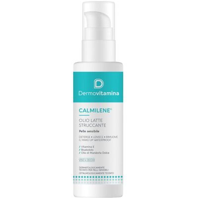 PASQUALI Srl Dermovitamina Calmilene Olio Latte Struccante, 100ml PASQUALI Srl Dermovitamina Calmilene Olio Latte Struccante, 100ml