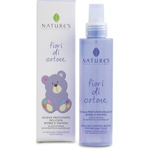 Bios Line Spa Nature's Fiori Di Cotone Acqua Profumata 150ml - Acqua Profumata Senza Alcol per Bambini e Mamme