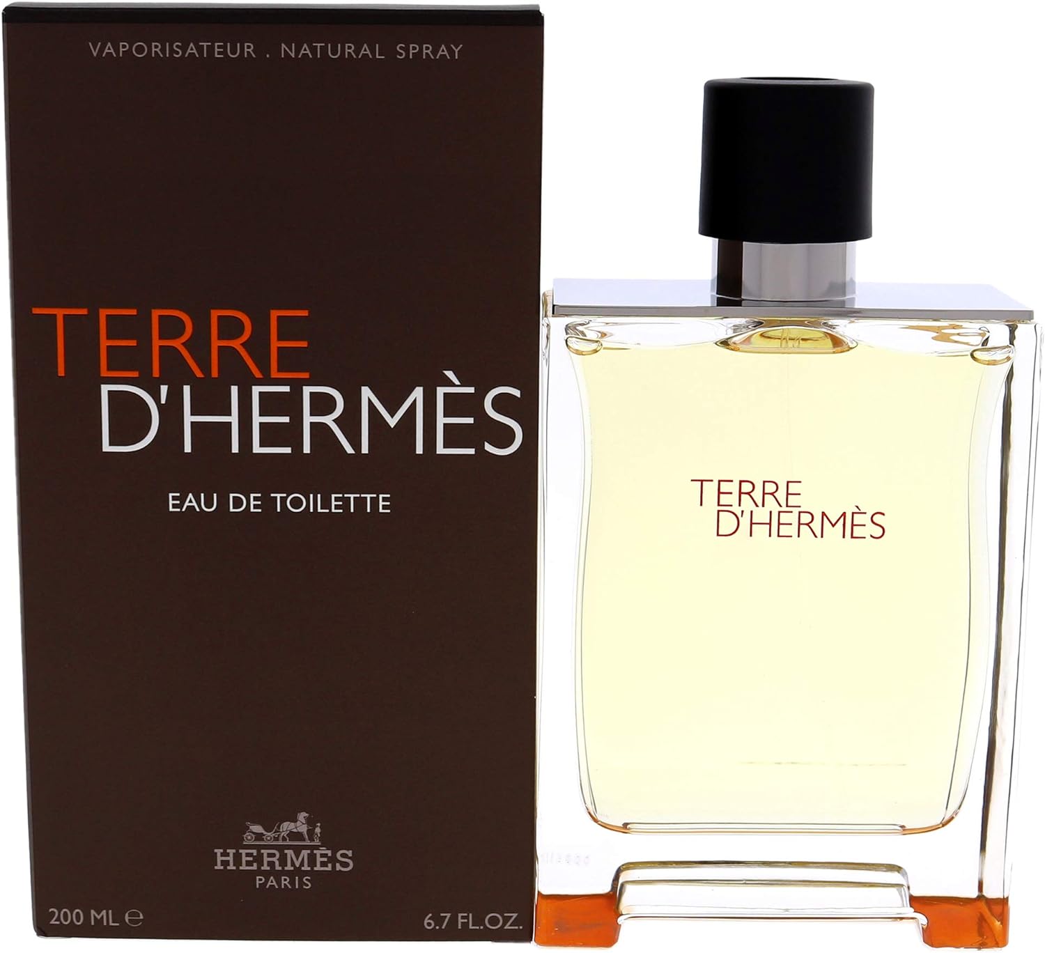 hermes terre d'hermès eau de toilette 200ml - profumo per uomo