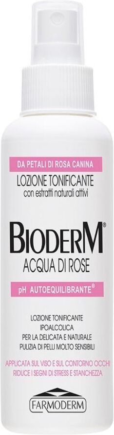 farmoderm srl bioderm acqua rose 125ml