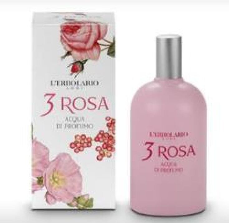 L'Erbolario Srl L'erbolario - Profumo 3 Rosa 100 ml