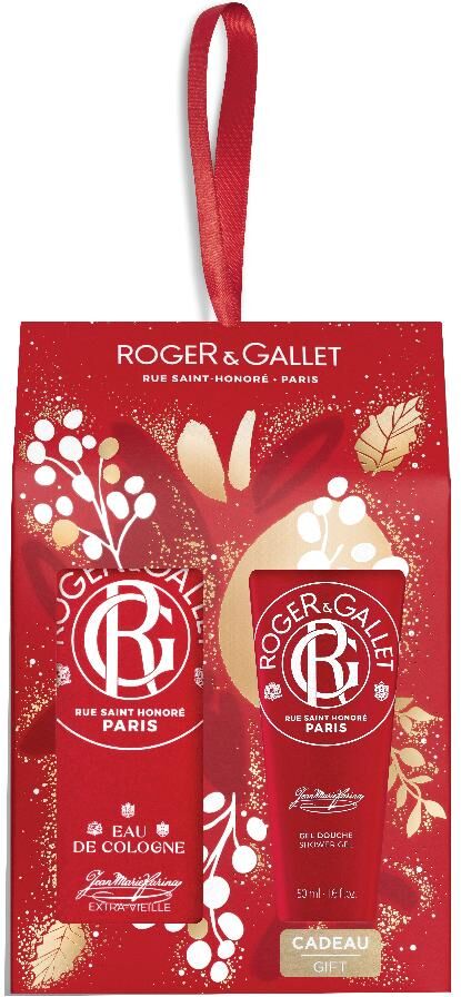 Roger&gallet (Lab. Native It.) Roger &amp; Gallet Set Jean Marie Farina - Eau de Cologne 30ml + Gel Doccia 50ml - Ideale Regalo per la Cura della Pelle