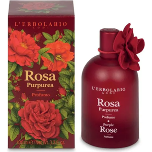 L'Erbolario Rosa Purpurea - Profumo femminile floreale, 100ml L'Erbolario Rosa Purpurea - Profumo femminile floreale, 100ml