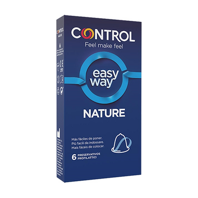 THERAS CONSUMER HEALTH Srl Control New Nature Easy Way 6 Pezzi - Profilattici New Nature Easy Way THERAS CONSUMER HEALTH Srl Control New Nature Easy Way 6 Pezzi - Profilattici New Nature Easy Way