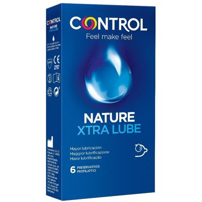 THERAS CONSUMER HEALTH Srl Profilattico Control New Nature 2.0 Xtra Lube 6 Pezzi - Preservativi Extra Lubrificati per un Piacere Spontaneo THERAS CONSUMER HEALTH Srl Profilattico Control New Nature 2.0 Xtra Lube 6 Pezzi - Preservativi Extra Lubrificati per un Piacere Spontaneo