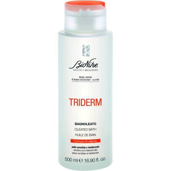 triderm bagnoleato emolliente bionike 500ml - delicato bagno emolliente per una pelle morbida e idratata