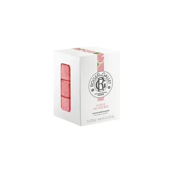 roger&gallet (lab. native it.) r&g fleur de figuier box saponette fico muschio pompelmo 3 x 100g