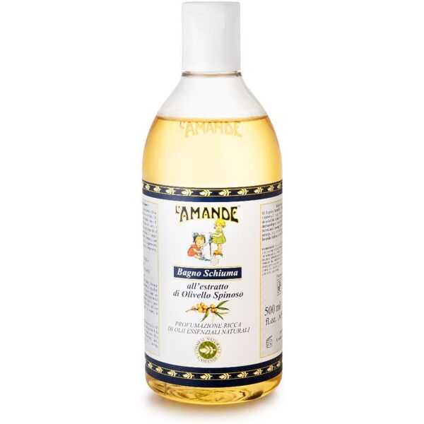 l'amande srl l'amande marseille - bagno schiuma estratto olivello spinoso 500 ml