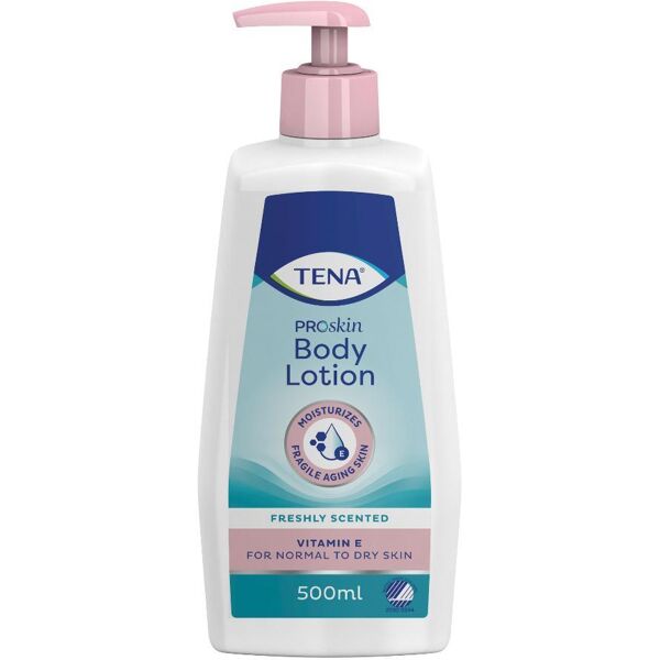 essity tena skin lotion - lozione idratante per pelli da normali a secche, 500ml