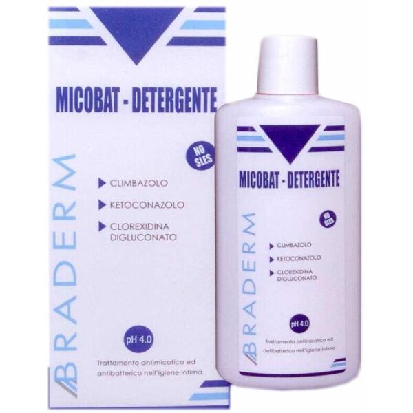 braderm di braccilli braderm micobat detergente 200