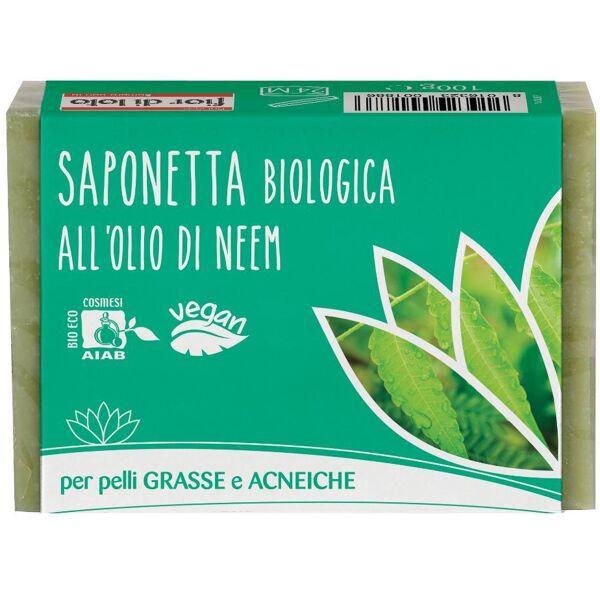 biotobio srl saponetta all'olio di neem 100g