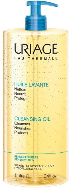 uriage olio lavante 1 litro - olio detergente idratante per la cura della pelle