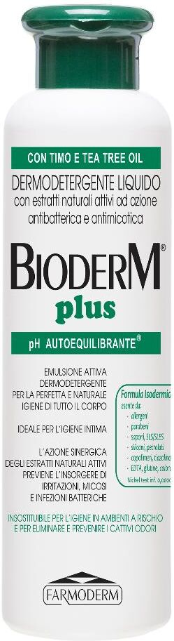 farmoderm srl bioderm plus antibatterico 250