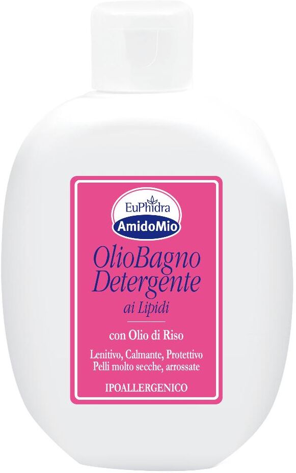 zeta farmaceutici spa euphidra amidomio olio bagno 200ml - detergente fisiologico per pelli sensibili