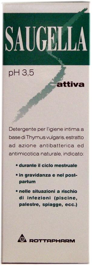 meda pharma spa saugella attiva detergente intimo delicato 250ml - igiene femminile con estratti naturali