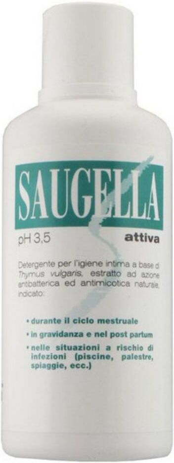 meda pharma spa saugella attiva detergente intimo delicato 500ml - igiene femminile con estratti naturali