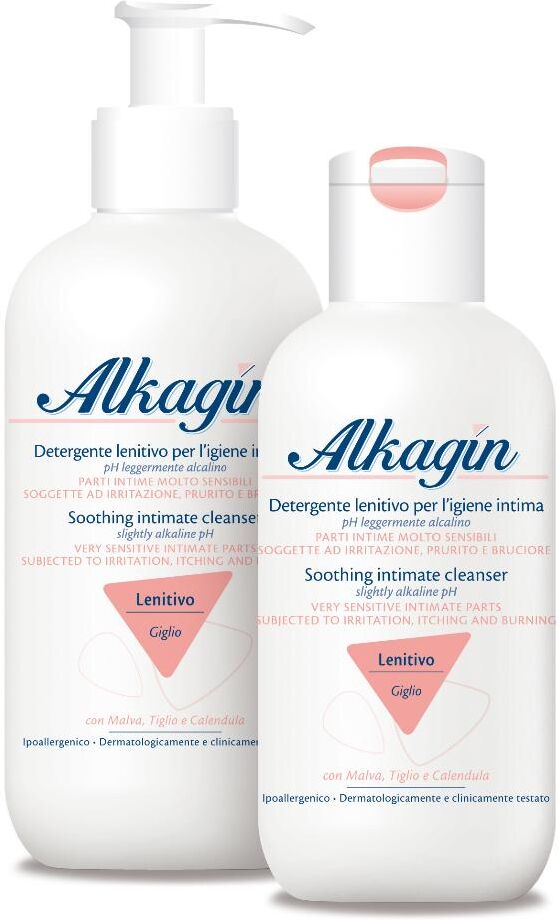 ist.ganassini spa alkagin soluzione detergente lenitiva alcalina 400ml - igiene intima dermatologica