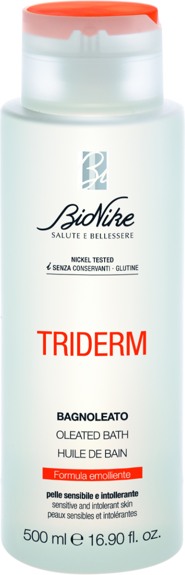 TRIDERM BAGNOLEATO EMOLLIENTE BIONIKE 500ML - Delicato Bagno Emolliente per una Pelle Morbida e Idratata