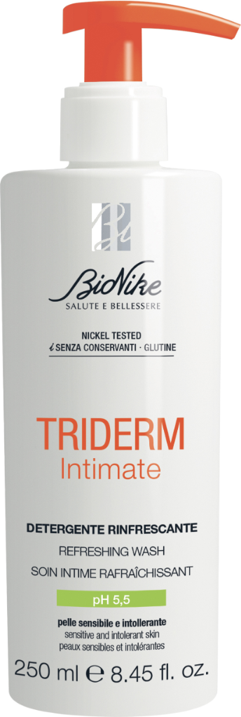 Bionike - Linea Triderm Pelli Sensibili Intimate Detergente Rinfrescante 250 ml