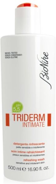 TRIDERM INTIMATE DETERGENTE RINFRESCANTE PH 5.5 BIONIKE 500ML - Detergente delicato per l'igiene intima quotidiana