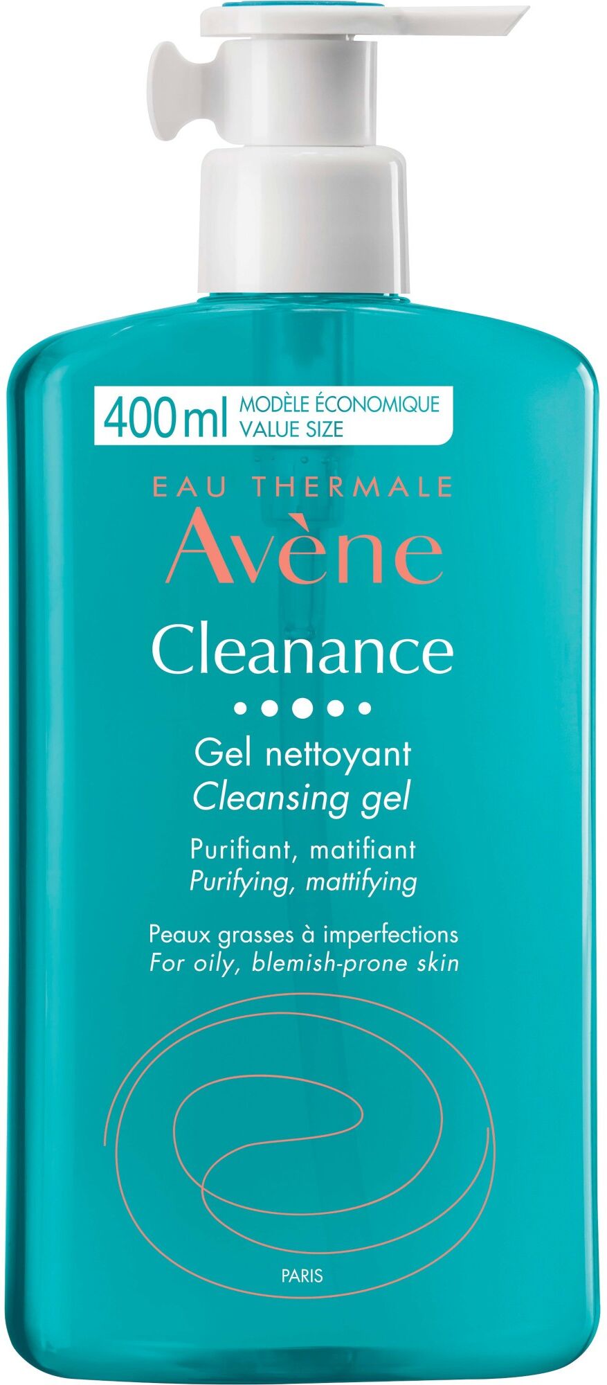 Avene Cleanance Gel 400ml - Detergente Purificante Nuova Formula per una Pelle Impeccabile