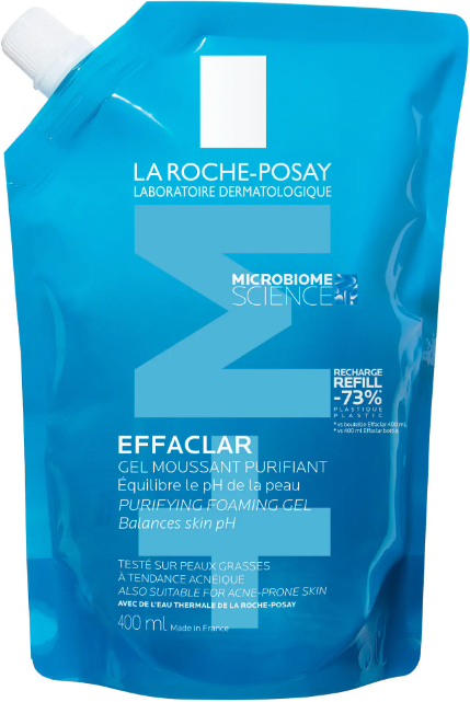 L'Oreal EFFACLAR Gel Det.Refill 400ml