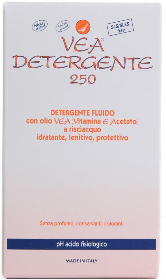 Hulka Srl VEA Linea Pelli Sensibili Detergente Delicato a Risciacquo 250 ml