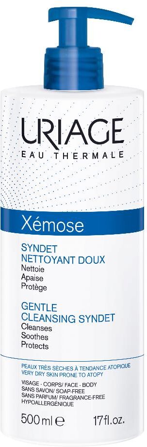 Uriage Xemose - Syndet Detergente 500ml - Detergente Idratante per Pelle Sensibile