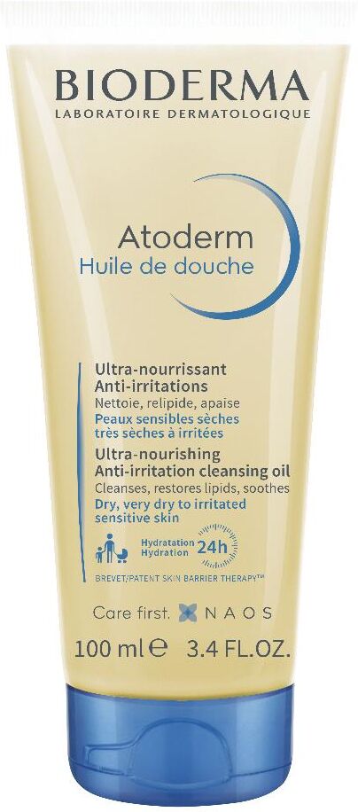 Bioderma Atoderm Huile de Douche 100ml - Detergente Idratante per Pelle Sensibile