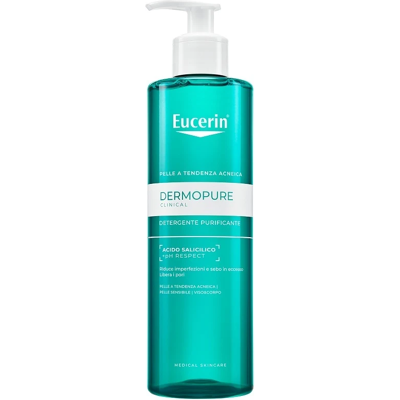 BEIERSDORF SpA Eucerin Dermopure Detergente Purificante Viso e Corpo, 400 ml BEIERSDORF SpA Eucerin Dermopure Detergente Purificante Viso e Corpo, 400 ml