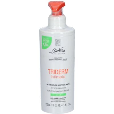 Bionike Triderm Intimate Detergente Rinfrescante pH 5.5, 250ml Bionike Triderm Intimate Detergente Rinfrescante pH 5.5, 250ml